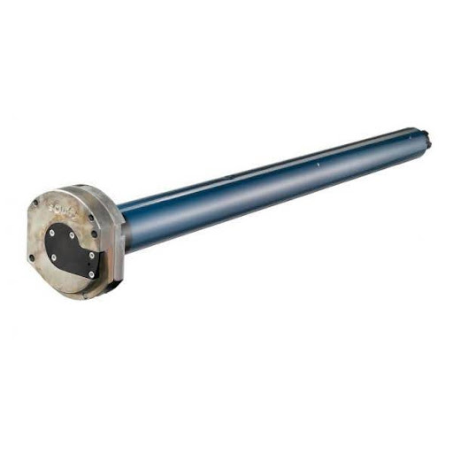 Somfy RTS motor with manual override for power outage situations